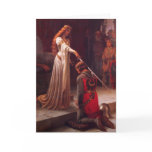 Accolade - Edmund Blair Leighton (1901) Greeting Card