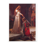 Accolade - Edmund Blair Leighton (1901) Post Cards