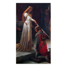 Accolade - Edmund Blair Leighton Business Cards