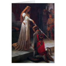 Accolade - Edmund Blair Leighton Card