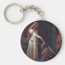 Accolade - Edmund Blair Leighton Keychains