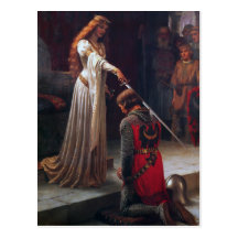 Accolade - Edmund Blair Leighton Post Cards