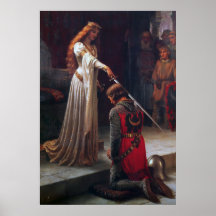 Accolade - Edmund Blair Leighton Poster