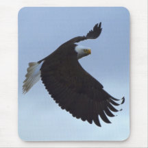 ACCOMPLISSEMENT Eagle chauve Mousepad Tapis De Souris