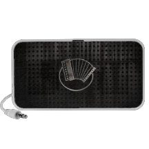 Accordéon rocailleux haut-parleur iPod