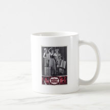 Accordion Girls Vintage Ad Coffee Mugs