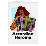 Accordion Heroine Card