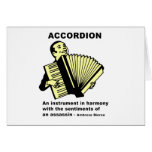 Accordion (humorously defined) cards