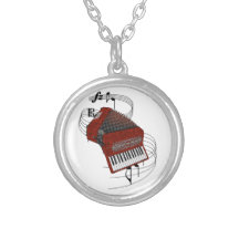 Accordion Personalized Necklace