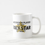 Accordion Player Rock Star by Night Mugs