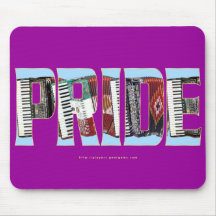 Accordion Pride Mouse Pad