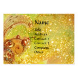ACCORDIONIST Yellow Business Card Template