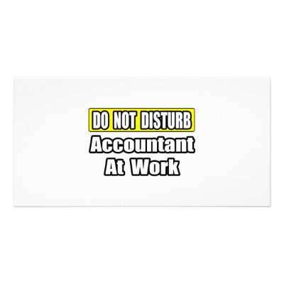 Accountant At Work by accountantshirts