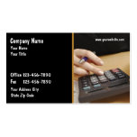 Accountant Business Cards