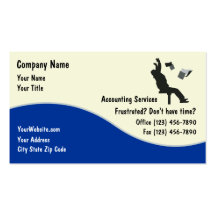 Accountant Business Cards