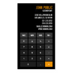Accountant Calculator Business Cards business cards