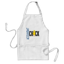 Accountant Chick Apron
