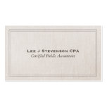 Accountant CPA Business Card