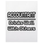 Accountant...Drinks Well With Others Personalized Letterhead