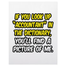 Accountant In Dictionary...My Picture
