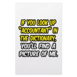 Accountant In Dictionary...My Picture Stationery Paper