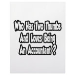 Accountant Joke...Two Thumbs Letterhead Template