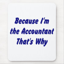 Accountant Mouse pad