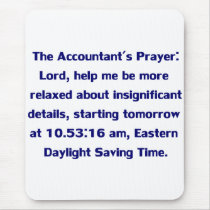 Accountant Mouse pad