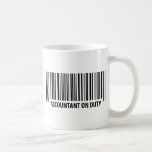 accountant on duty icon coffee mugs