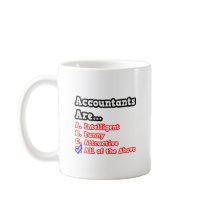 Accountant Quiz...Joke Mug