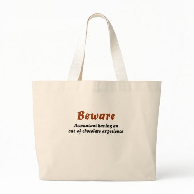 Accountant Tote Bag by officetshirts