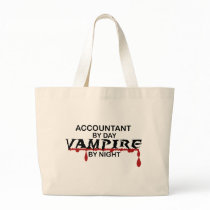 Accountant Vampire by Night Tote Bag