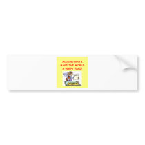 accountants bumper stickers