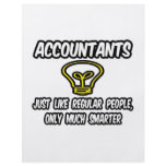 Accountants...Like Regular People, Only Smarter Personalized Flyer