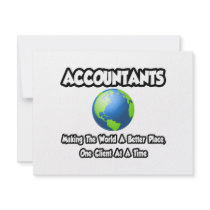 Accountants...Making the World a Better Place