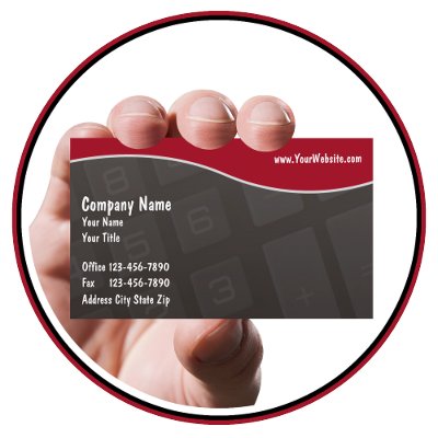 Accounting Business Cards by Luckyturtle