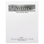 Accounting Investing Headline Letterhead