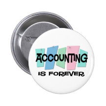 Accounting Is Forever Pin