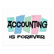 Accounting Is Forever Post Cards