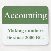Accounting Mousepad