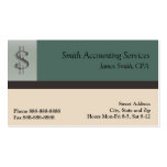 Accounting Services Business Card
