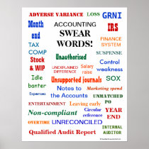 ACCOUNTING SWEAR WORDS !
