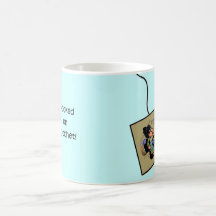 Accroché sur la tasse de Madame de Crochet-y de cr