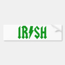 acdc_irish bumper sticker