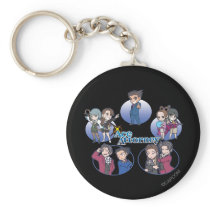 Ace Attorney Chibi's Keychains