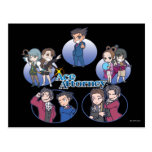 Ace Attorney Chibi's Postcards