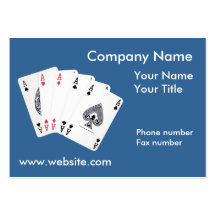 Ace Company Business Card Calendar