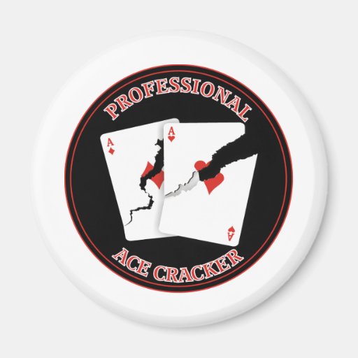 Ace Cracker Fridge Magnet