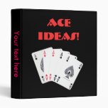 Ace ideas ... black binder