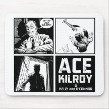 Ace Kilroy Four Panel Mousepad